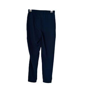 Solaris Jogger Men Size S Blue Zip Slash Pockets Elastic Waist Activewear Comfy